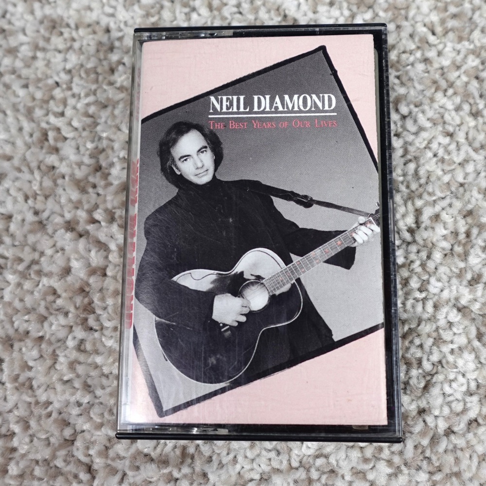 Neil Diamond The Best Years of Our Lives Cassette Tape 1988 Columbia OCT 45025